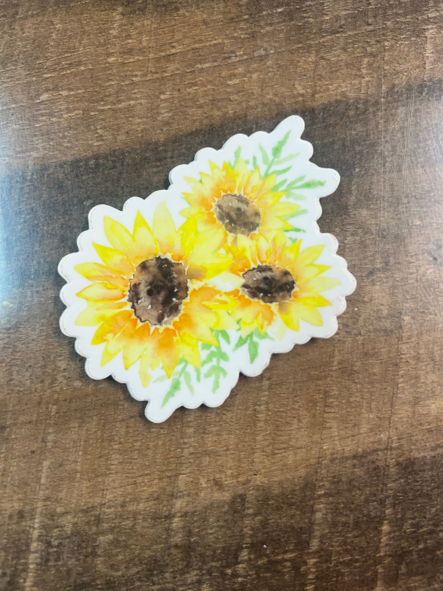 Sunflower Cluster Sticker