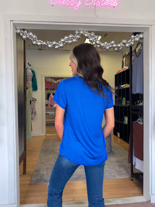 Must Have Basic Tee, Royal Blue