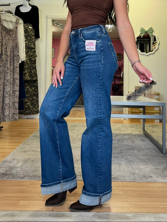 Holly TC High Rise Wide Leg, RISEN