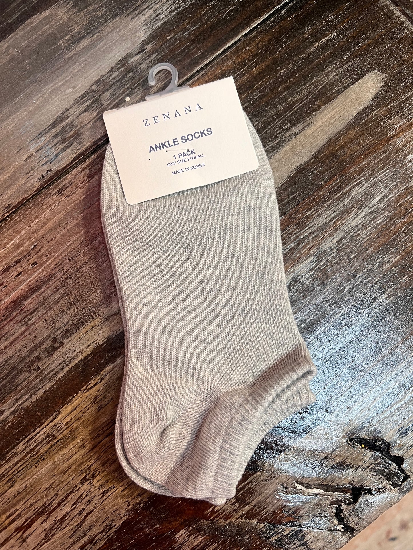 Ankle Socks, H Grey