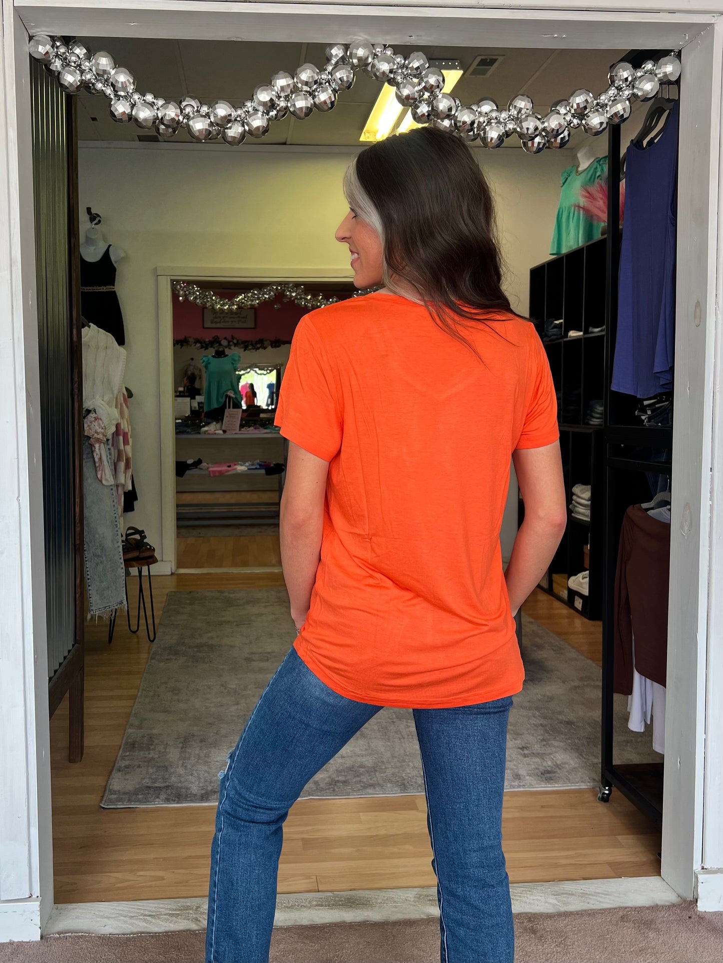 Must Have Basic Tee, Orange