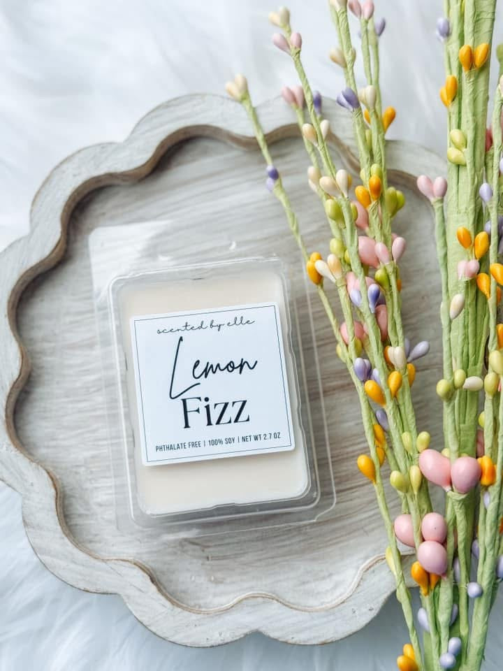 100% Soy Wax Melt, Lemon Fizz