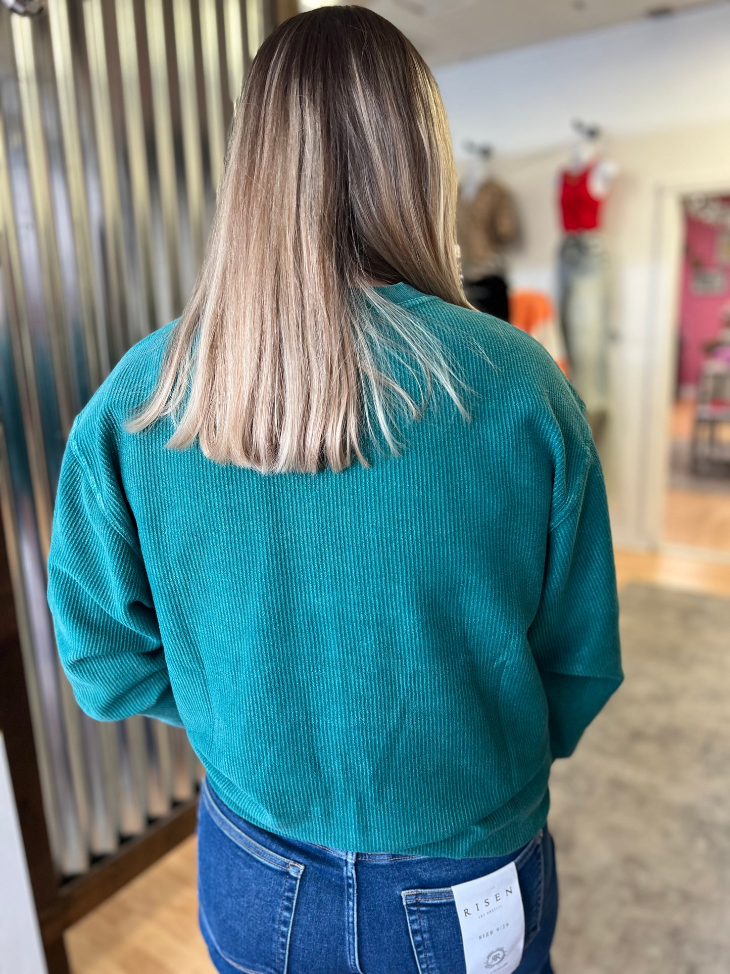 Luxe Corded Crew, Alexandrite