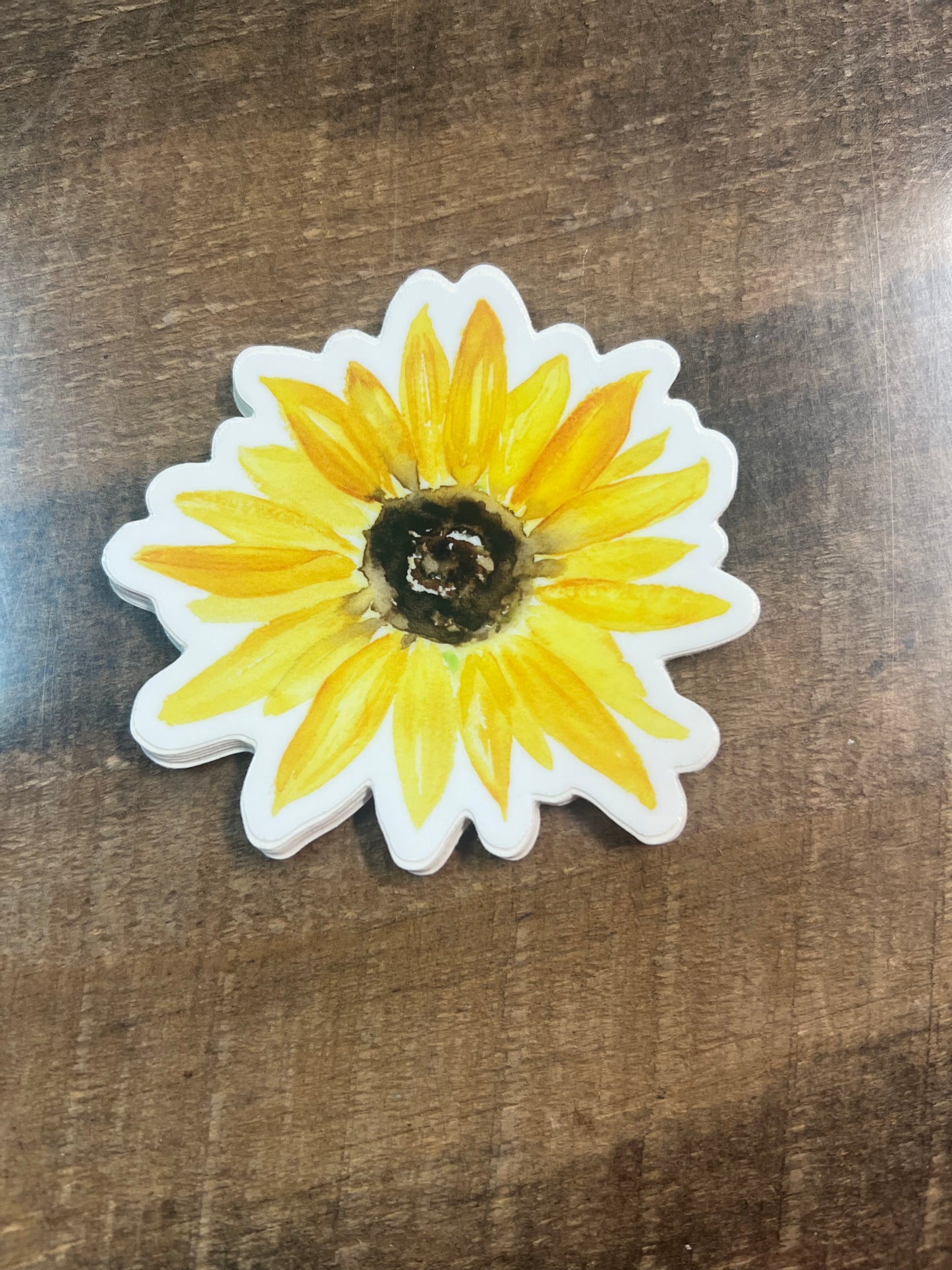 Sunflower sticker