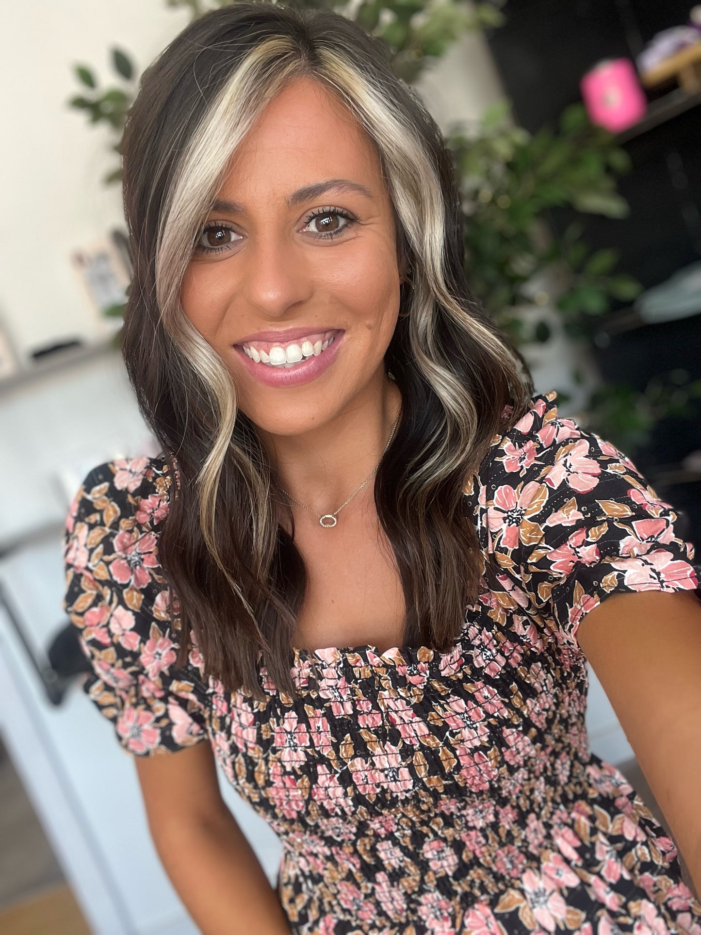 Maxine Dress, Black Floral