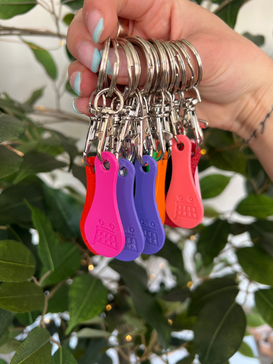 Shopping Cart Quarter Saver Keychain