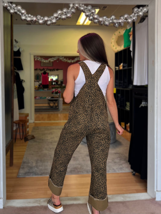 Leopard Overalls
