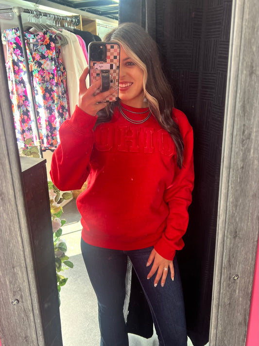 OHIO Applique Sweatshirt