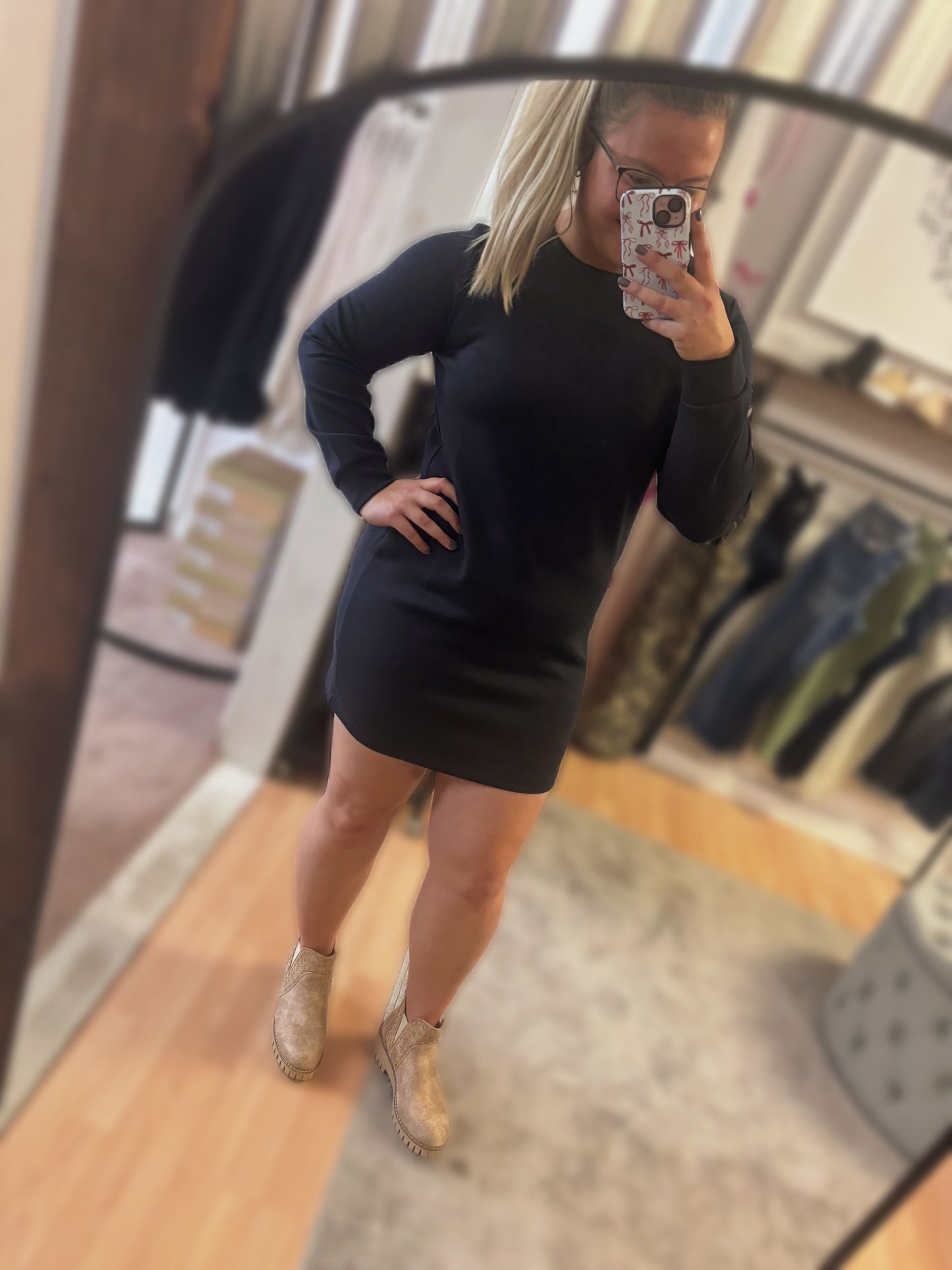 *DOORBUSTER* Everyday Casual Dress, Black