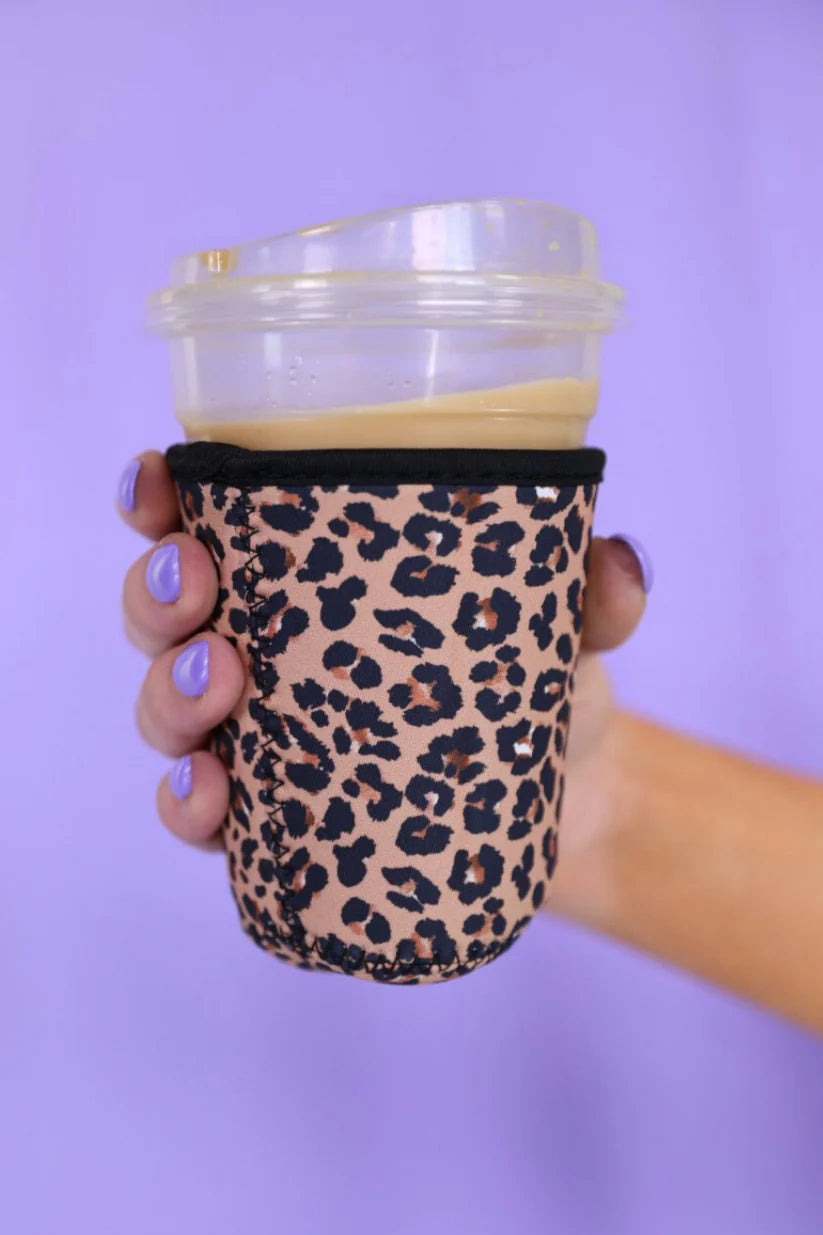 Leopard Drink Sleeve, 16-18oz