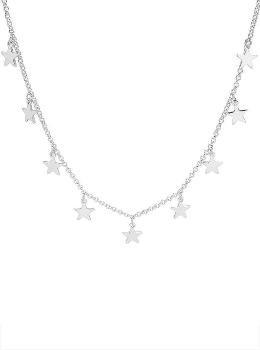 Silver Star Necklace