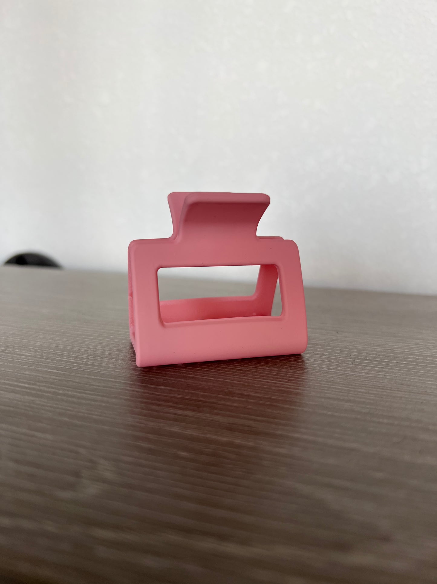 Mini Effortless Hair Clip, Fondant Pink
