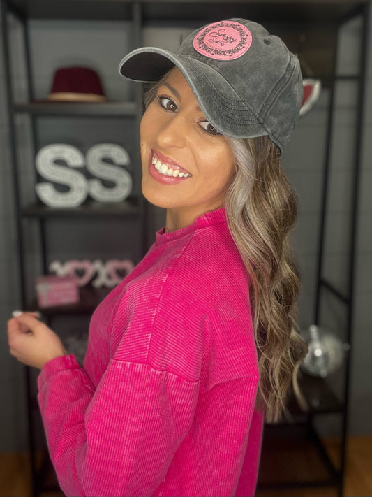 Sassy Sisters Patched Hat