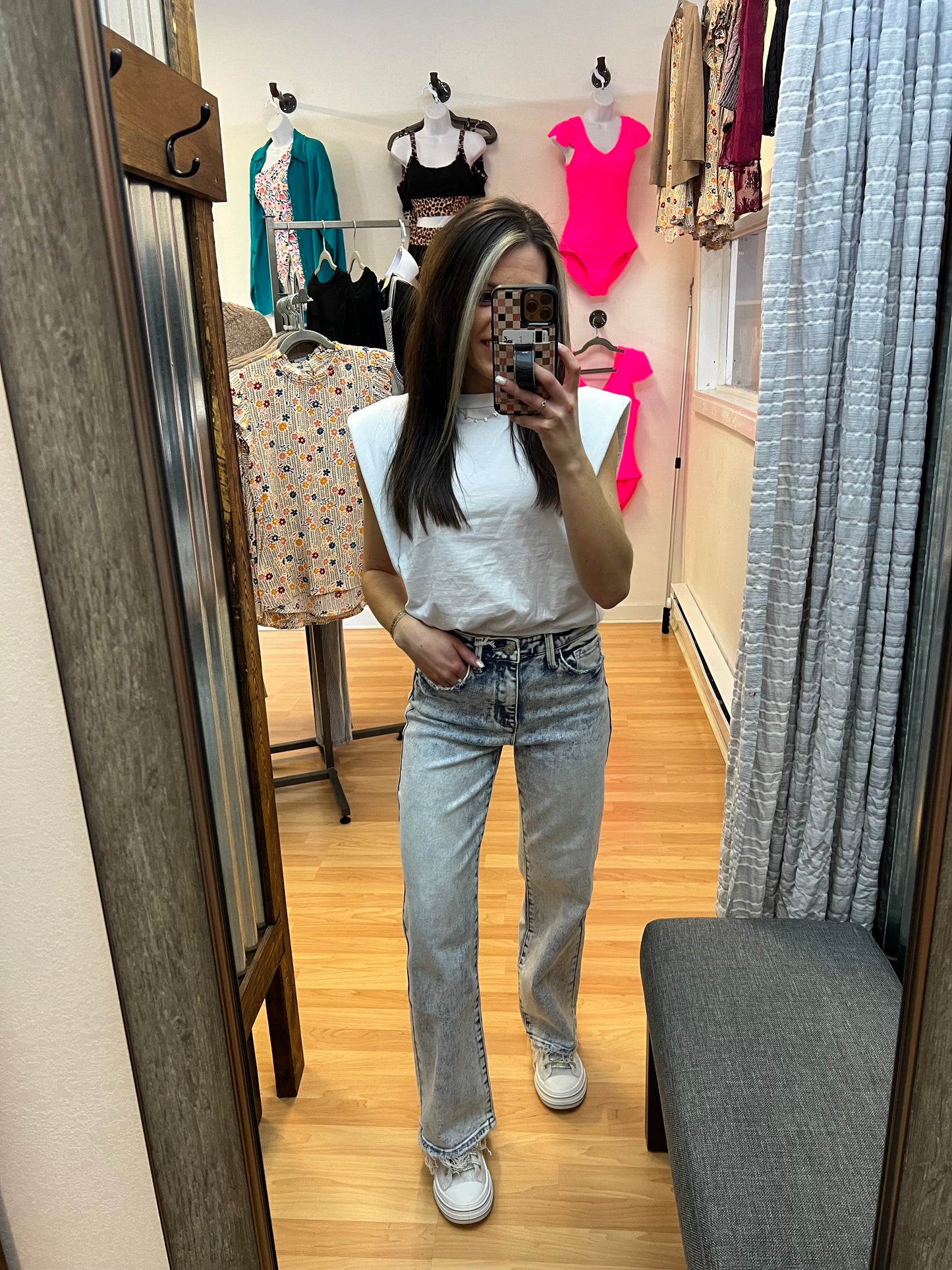 Cap Sleeve Top, White