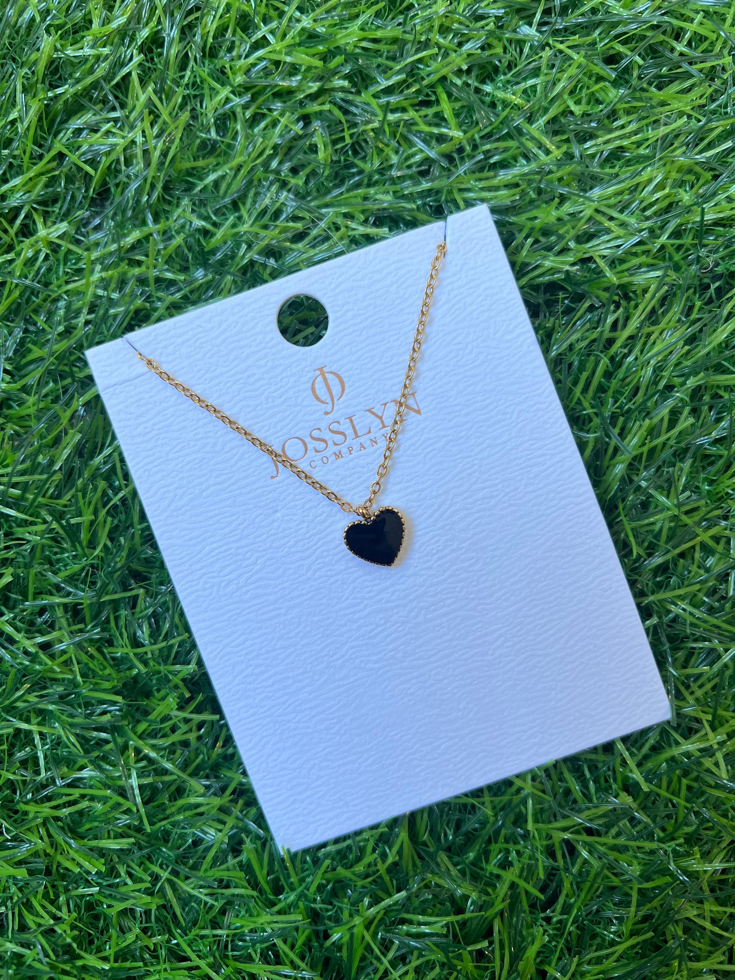 Stainless Steel Heart Necklace, Multi Colors