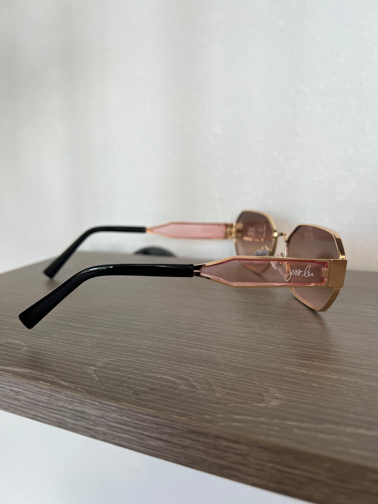 Shady Lady Sunglasses, Brown/Pink