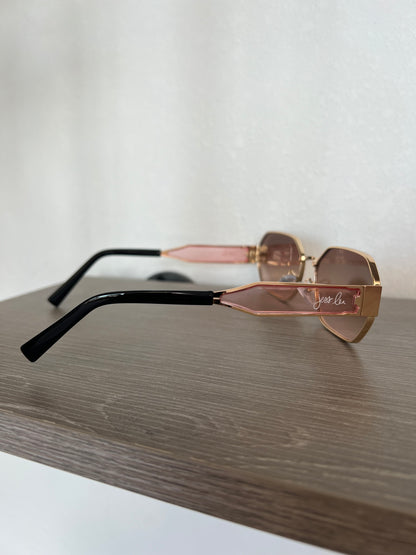 Shady Lady Sunglasses, Brown/Pink