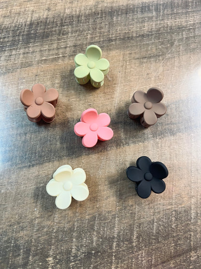 Mini Flower Hair Clips