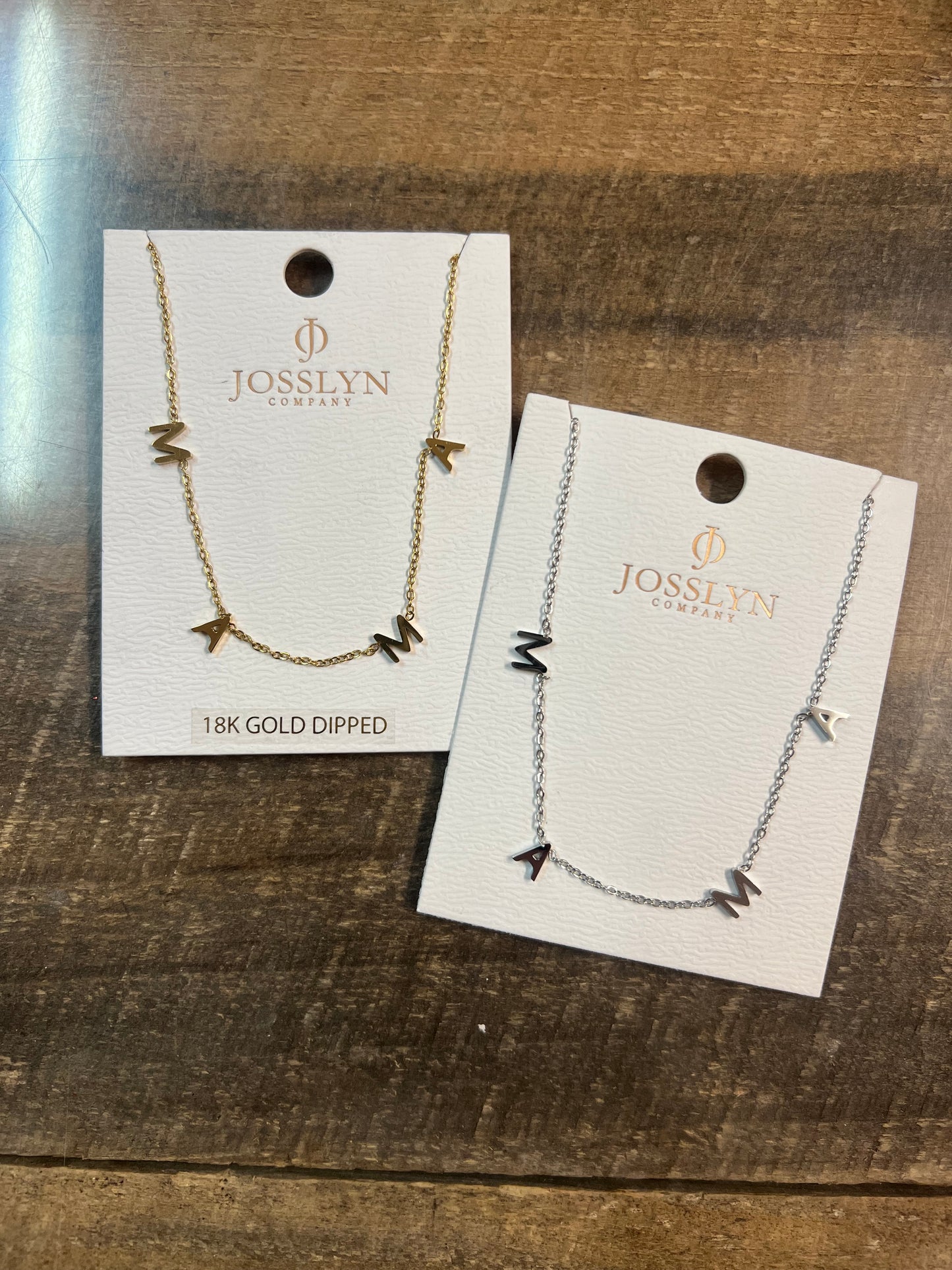 Stainless Steel Waterproof MAMA Necklace