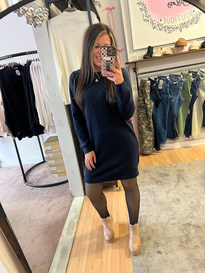 *DOORBUSTER* Everyday Casual Dress, Navy