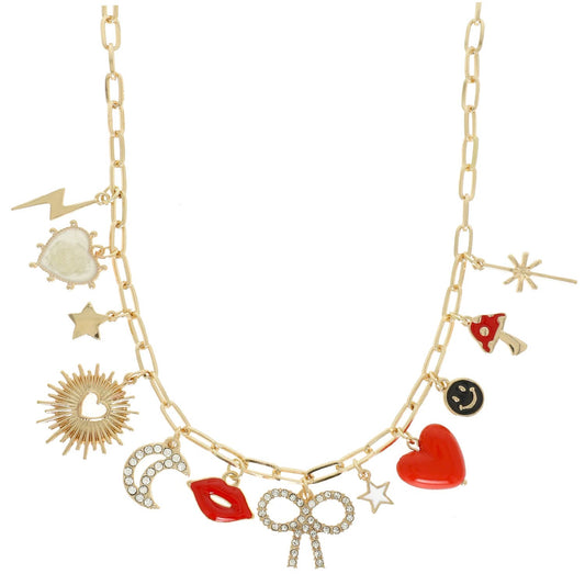 Multi-Charm Necklace