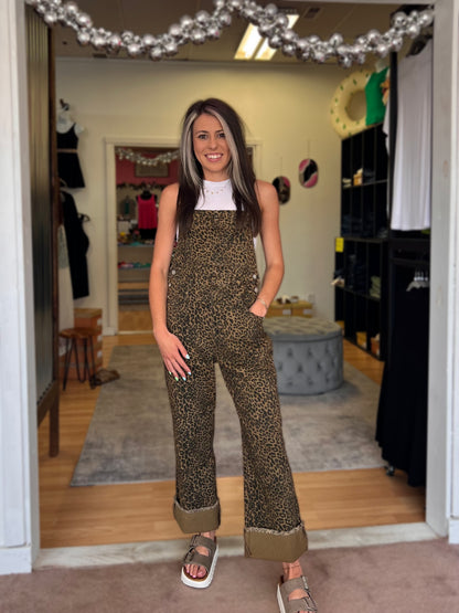 Leopard Overalls