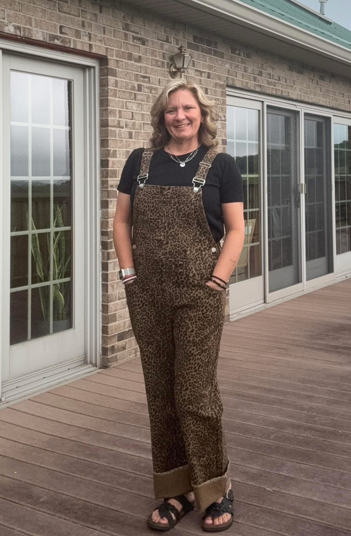 Leopard Overalls