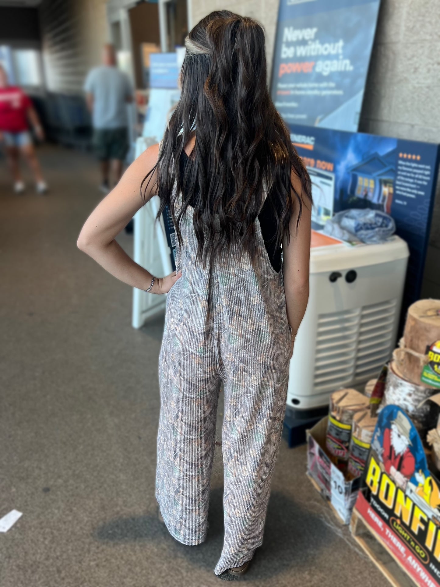 Corded Camo Overalls