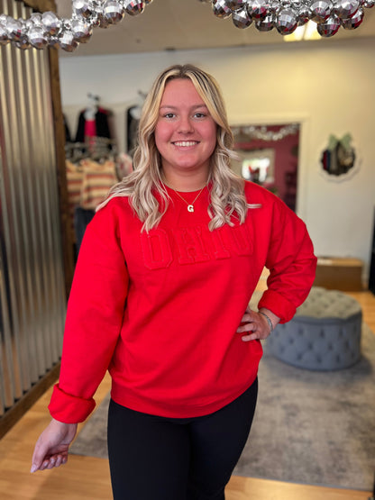 OHIO Applique Sweatshirt