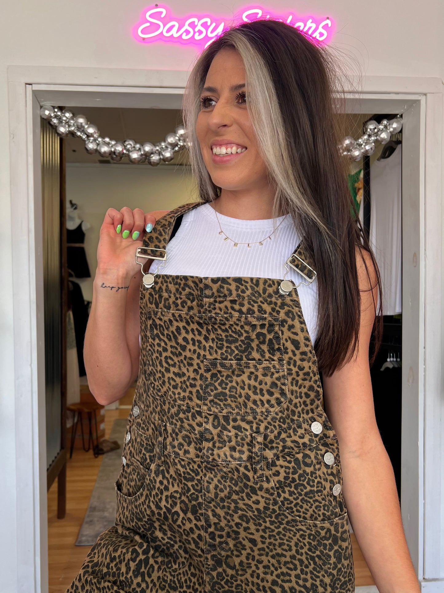 Leopard Overalls