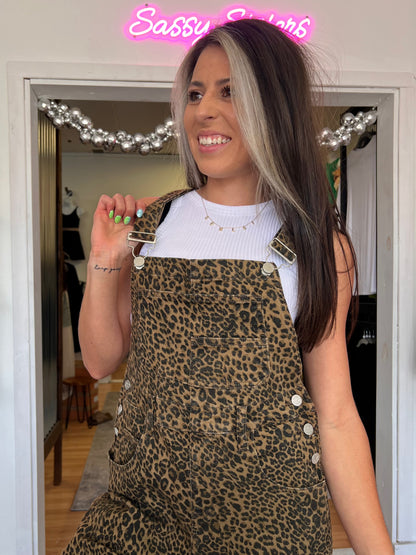 Leopard Overalls
