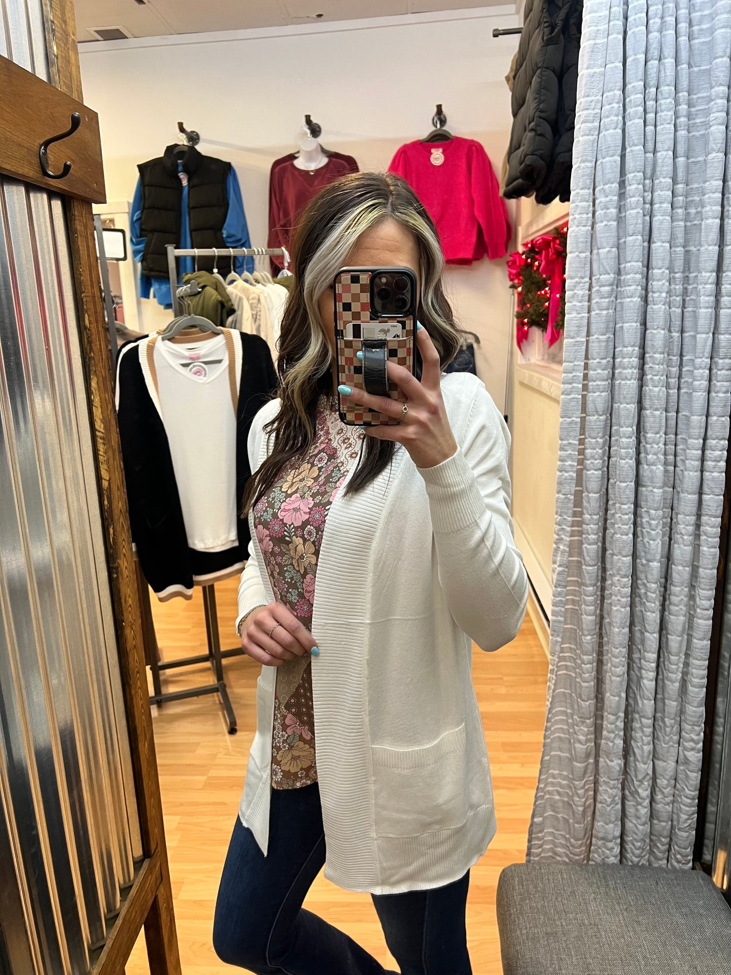 Timeless Cardigan, Ivory