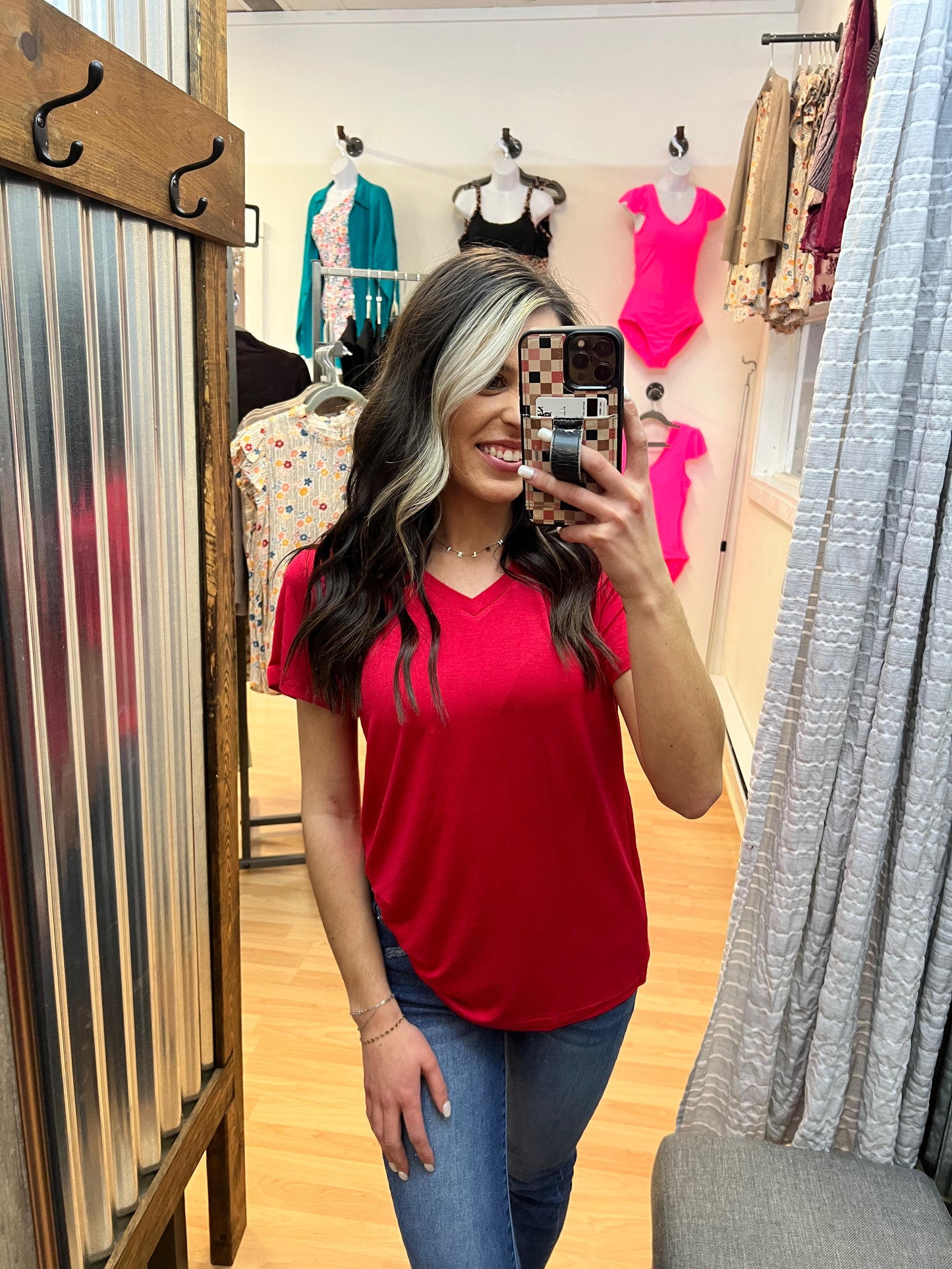 Must Have Basic Tee, Red
