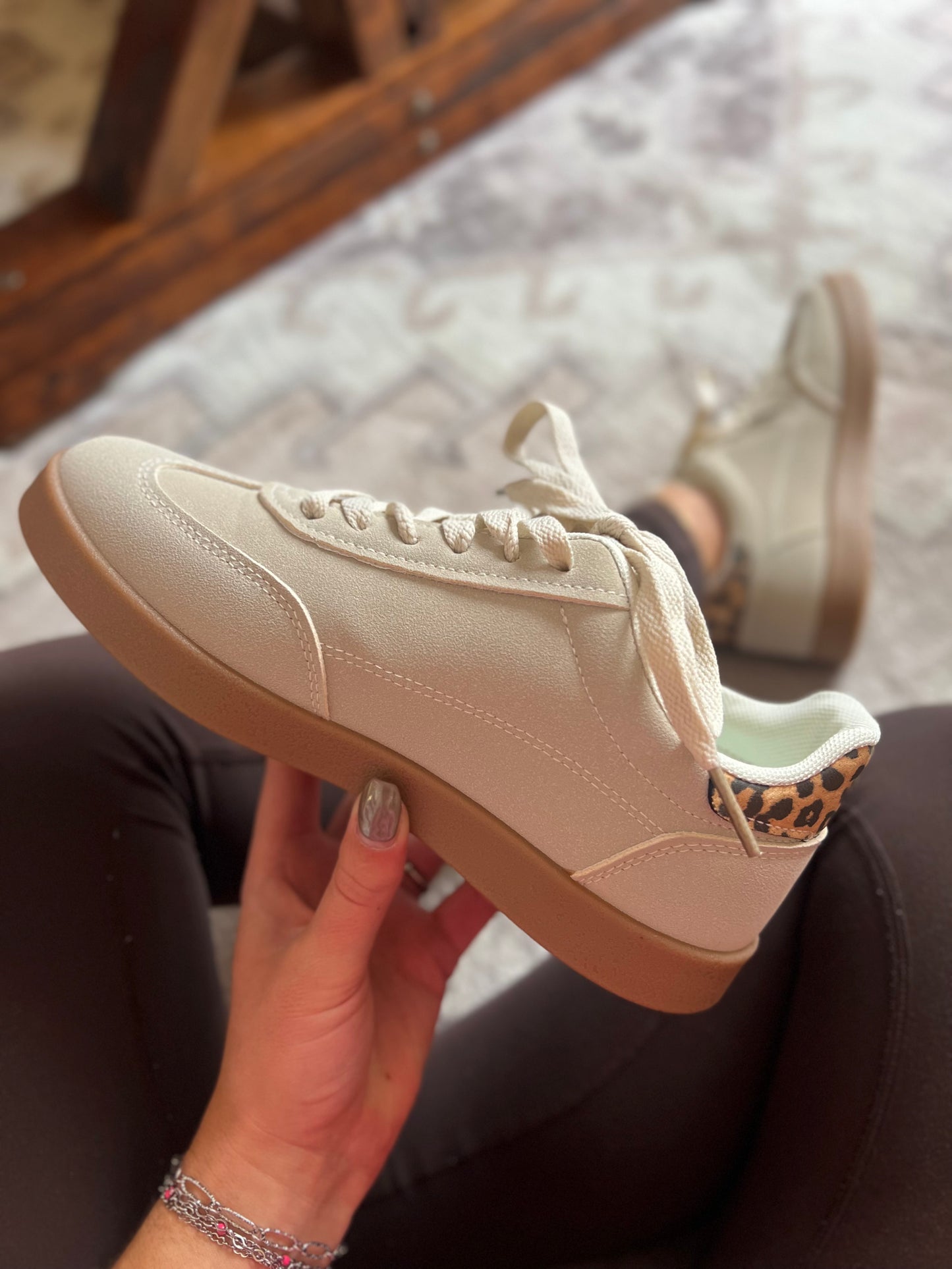 Retro Sneaker, Leopard