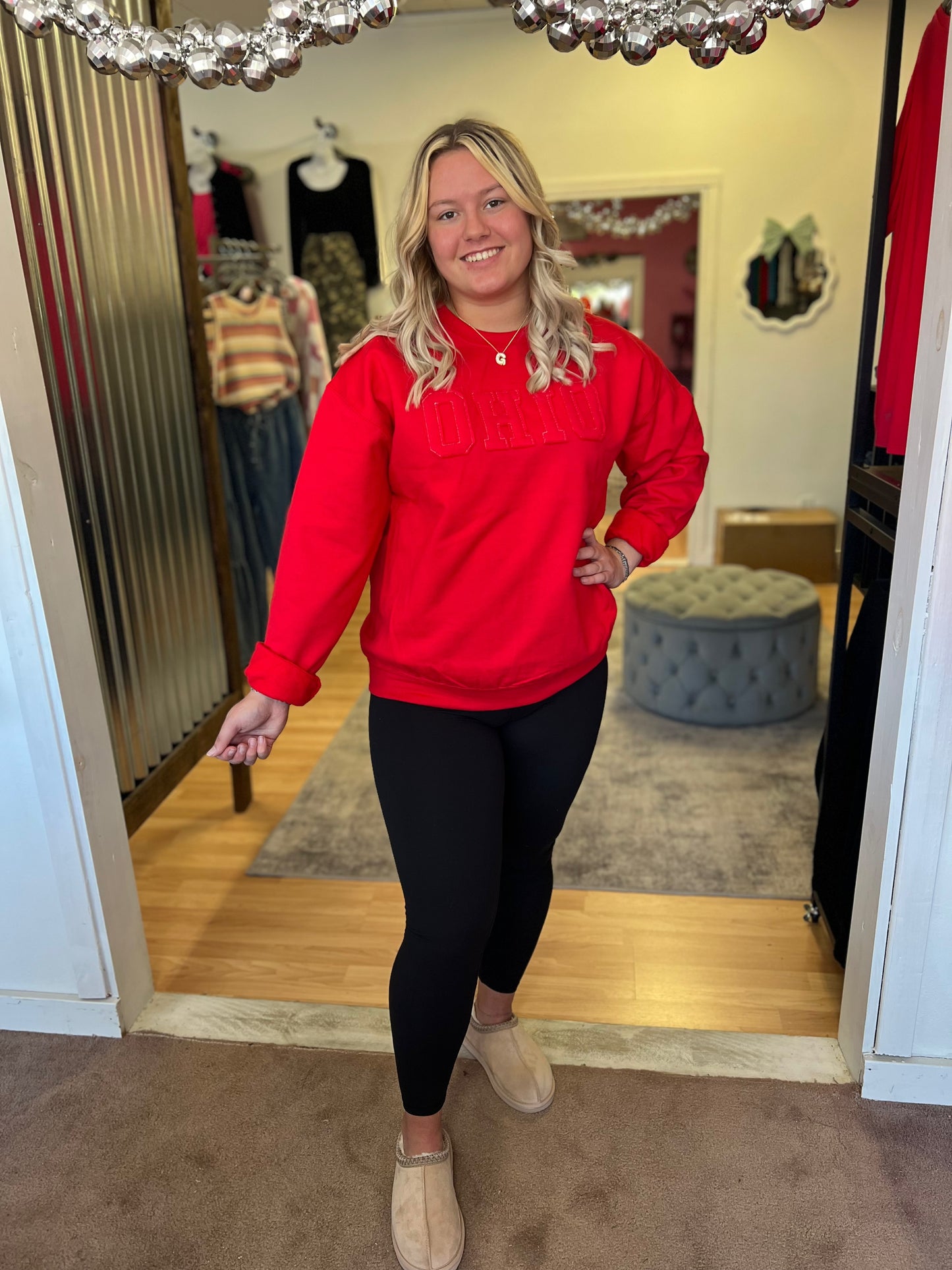 OHIO Applique Sweatshirt