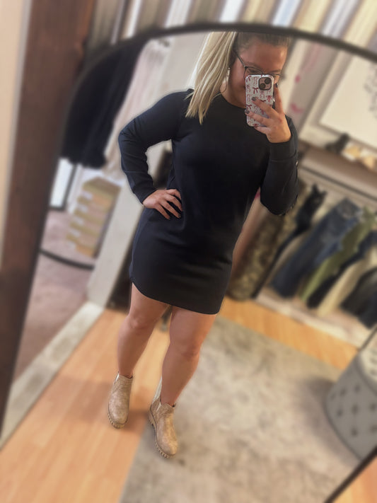 *DOORBUSTER* Everyday Casual Dress, Black