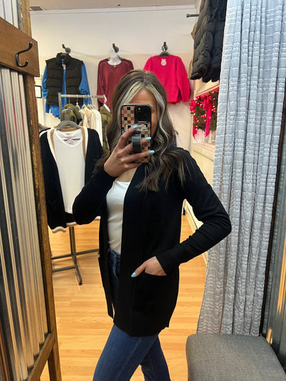 Timeless Cardigan, Black