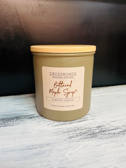 14oz Colored Glass Candles