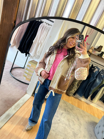 Boho Hoodie Jacket, POL