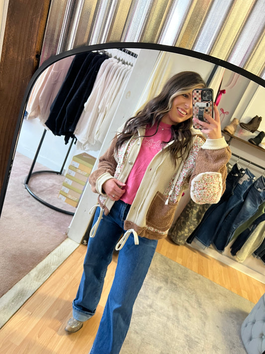 Boho Hoodie Jacket, POL