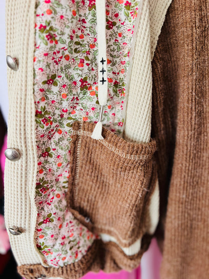 Boho Hoodie Jacket, POL