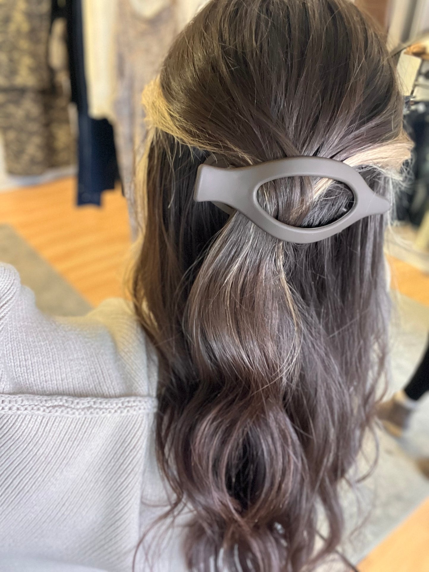 Oval Flat Hair Clips