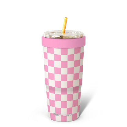 To-Go Buddy | Pink Checkered