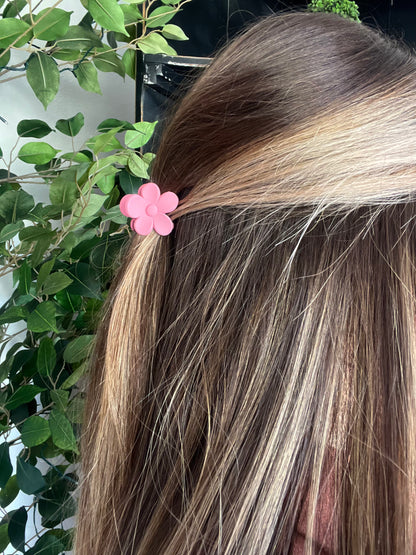 Mini Flower Hair Clips
